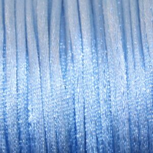satijnkoord licht blauw