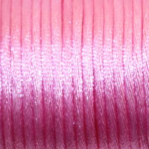 satijnkoord roze