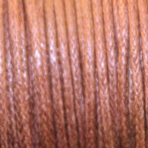 waxkoord 2mm bruin