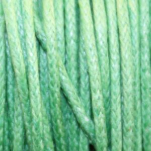 waxkoord 2mm grasgroen
