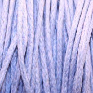 waxkoord 2mm licht blauw