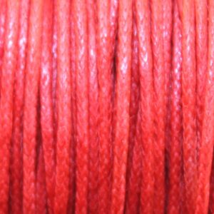 waxkoord 2mm rood