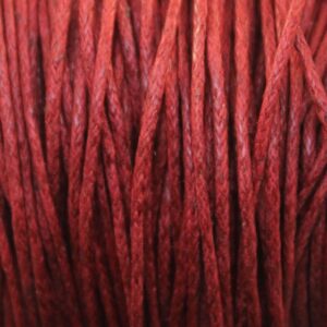 waxkoord 2mm bordeau