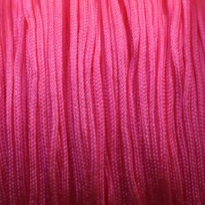 parachutekoord fluor roze