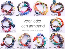 armbanden gebasseerd op de 10 seizoenen
