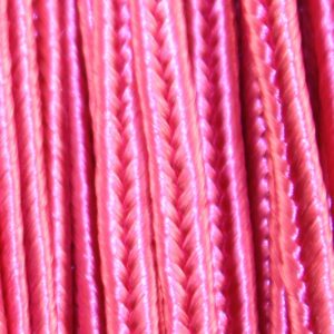 soutache donker roze