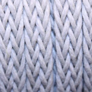 gevlochten waxkoord 8mm creme