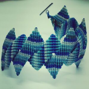 Macrame workshop pakket 8 dubbele zigzag