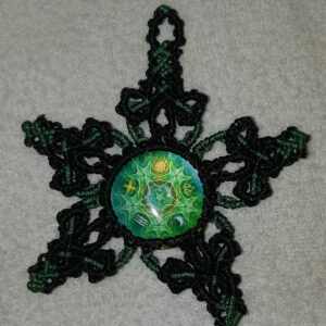Macrame workshop pakket 41: Cabuchon ster