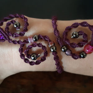 Macrame workshop pakket 43: Memory wire spiralen