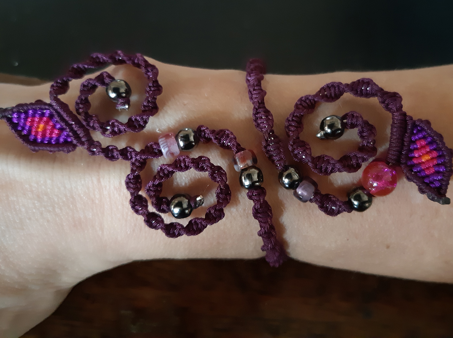 Macrame workshop pakket 43: Memory wire spiralen
