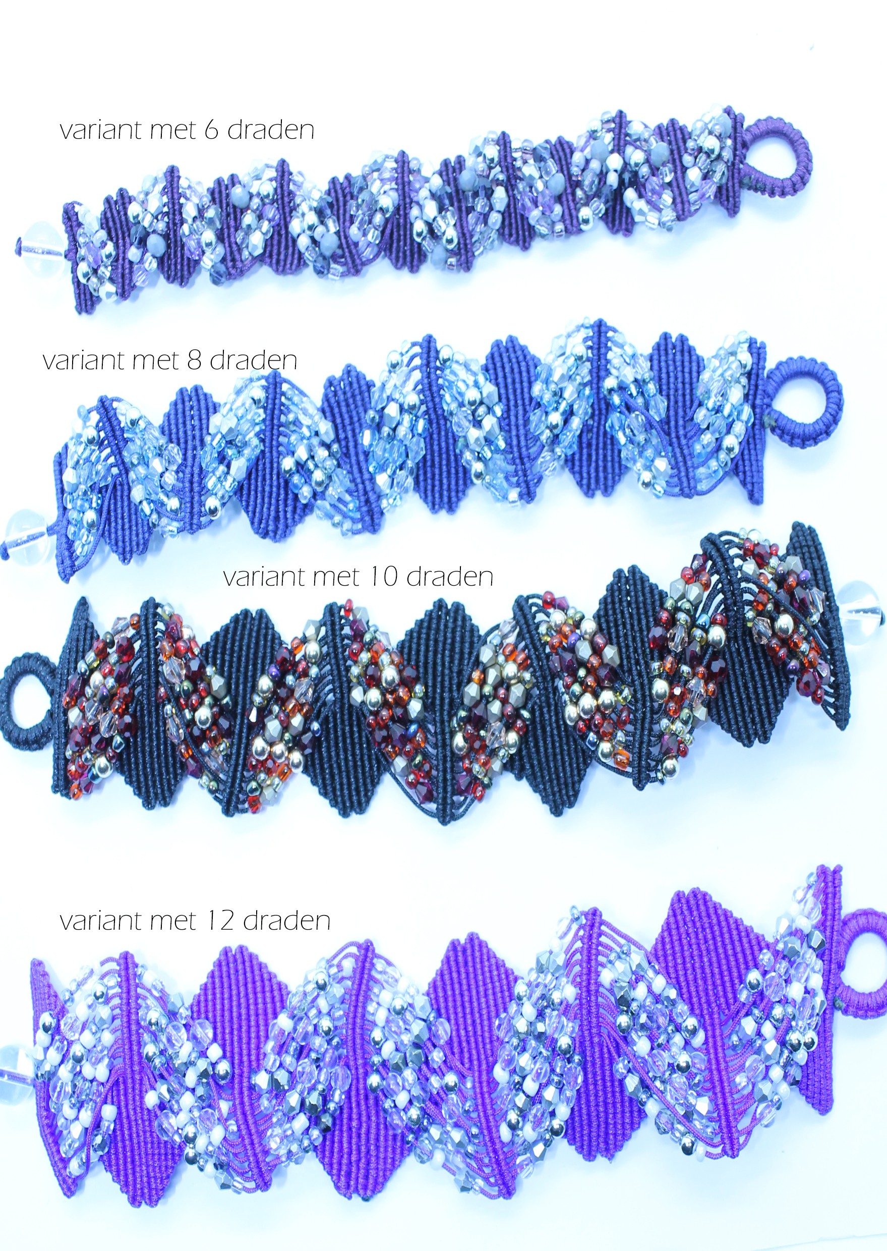 werkbeschrijving zigzag met kralen